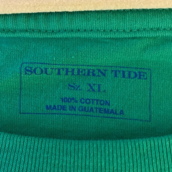 Southern Tide Skipjack Tee Shirt. - Picture 4 of 5